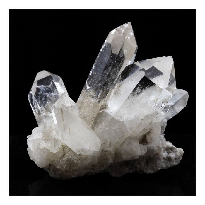 Pierres et Minéraux. Quartz. 87.0 ct. Plan du Lac, Oisans, Savoie, France.