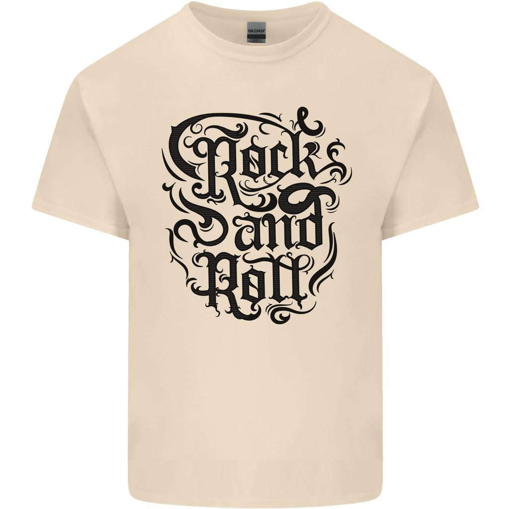 Rock and Roll Music Unisexs Light Cotton TShirt