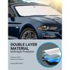 Proadsy 2024 Upgrade Front Windshield Sun Shade Foldable Sunshade Protector Custom Fit Ford Mustang 2015-2023 2024 (NOT for Ford Mustang Mach-E)