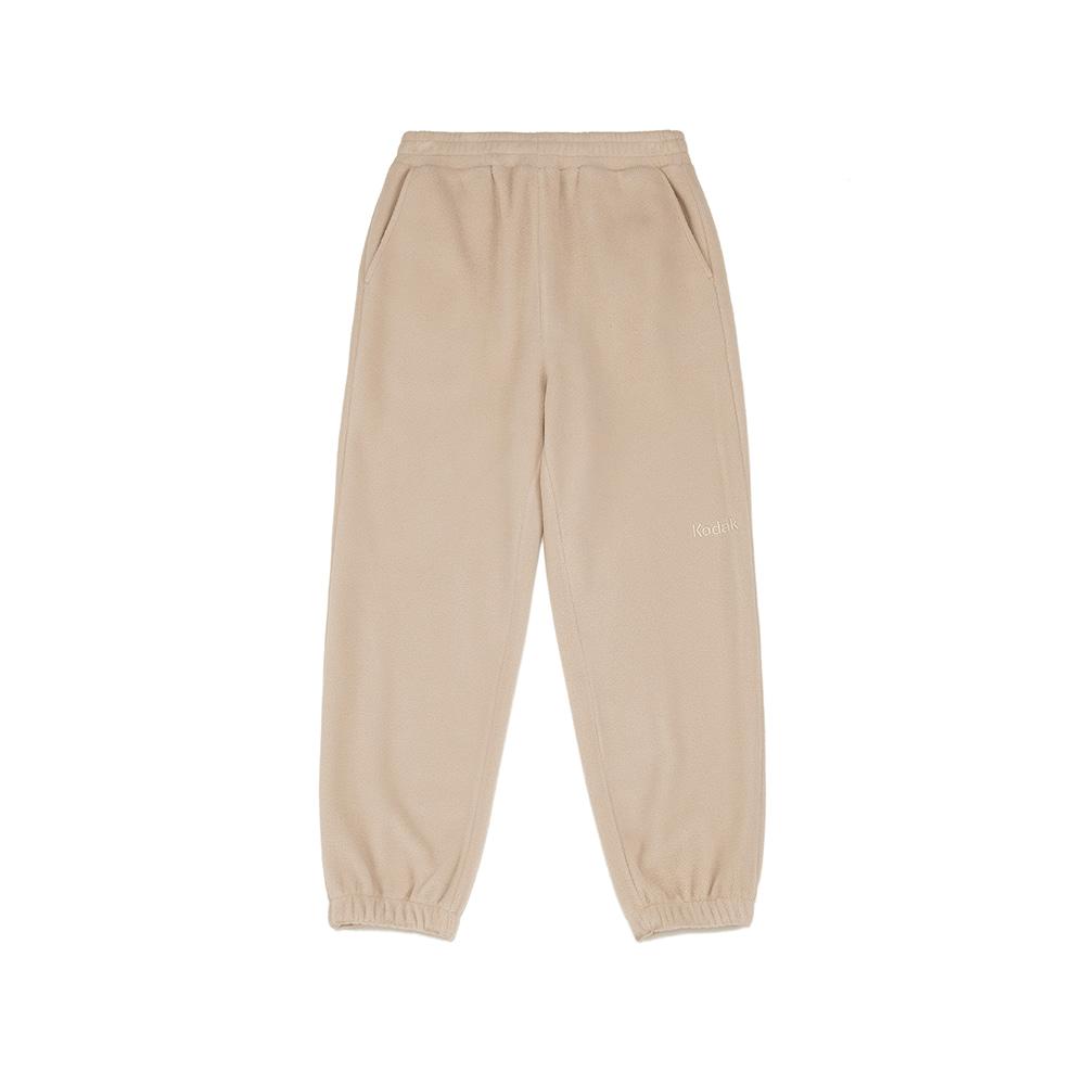 KODAK Microfleece Semi-Overfit Jogger Pants Beige
