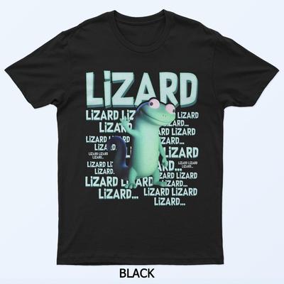Jaszczurka Jaszczurka Jaszczurka Śmieszny Dziwny Mem Viralowy Modny T-shirt