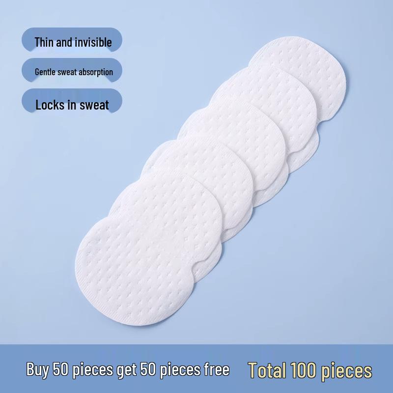 Cool Summer Invisible Underarm Sweat Pads – Lightweight, Breathable, and Antiperspirant Deodorant Stickers