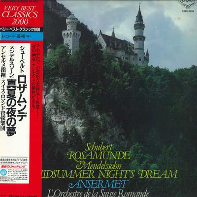 LP Record ERNEST ANSERMET - Schubert: Rosamunde / Mendelssohn:  K20C8692 LONDON Japan Obi Classical Used