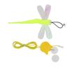 Pet Cat Hanging Toy Adjustable Interactive Traceless Hook Elastic Cord Bell Door Hanging Cat Toy