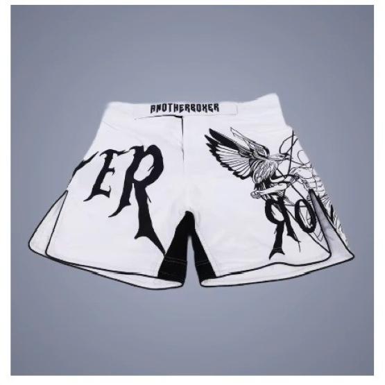 MMA UFC Martial Arts Muay Thai Shorts Pants Kickboxing Boxing Fight Unisex Men Women Kid Quick Dry Print Elastic Polyester Training Trunk