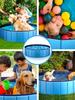 Pool for baby dog no inflation for large safe and secure water play pool kids, pets, pool, pool, required, foldable, garden, beach, indoor, outdoor,