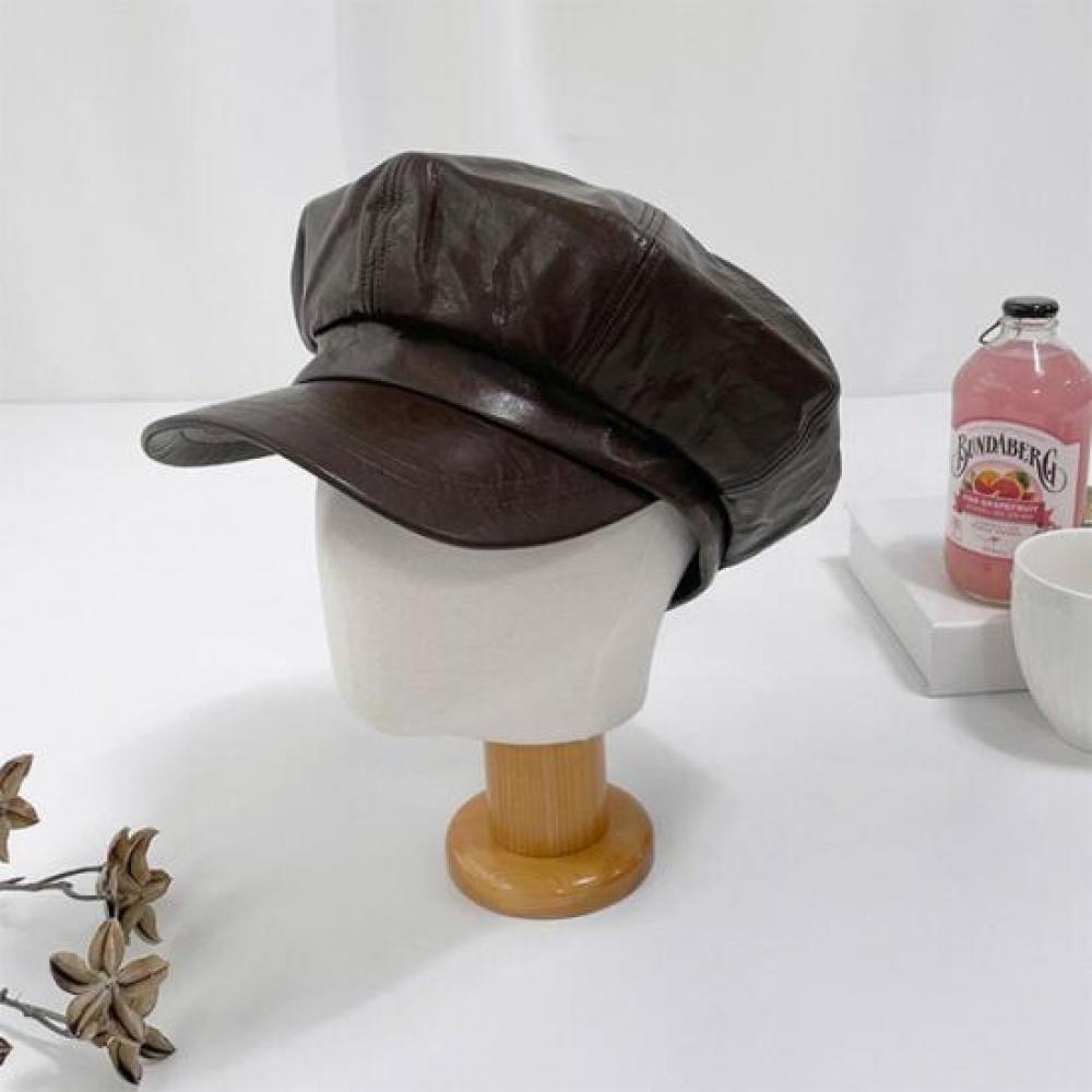 New ArrivalS Open Run Women S Beret Fake Leather Autumn