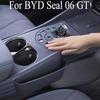 For BYD Seal 06 GT Central Control Gear Silicone Pad Water Cup Wireless Charging Protective Cover Car Decoration Auto Supplies