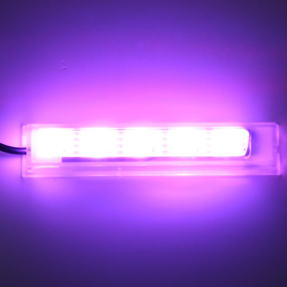 USB Powered Micro Aquarium Light Colorful LED Small Size Fish Tank LED Lamp Remote Control Fish Tank Light Aquarium Landscape