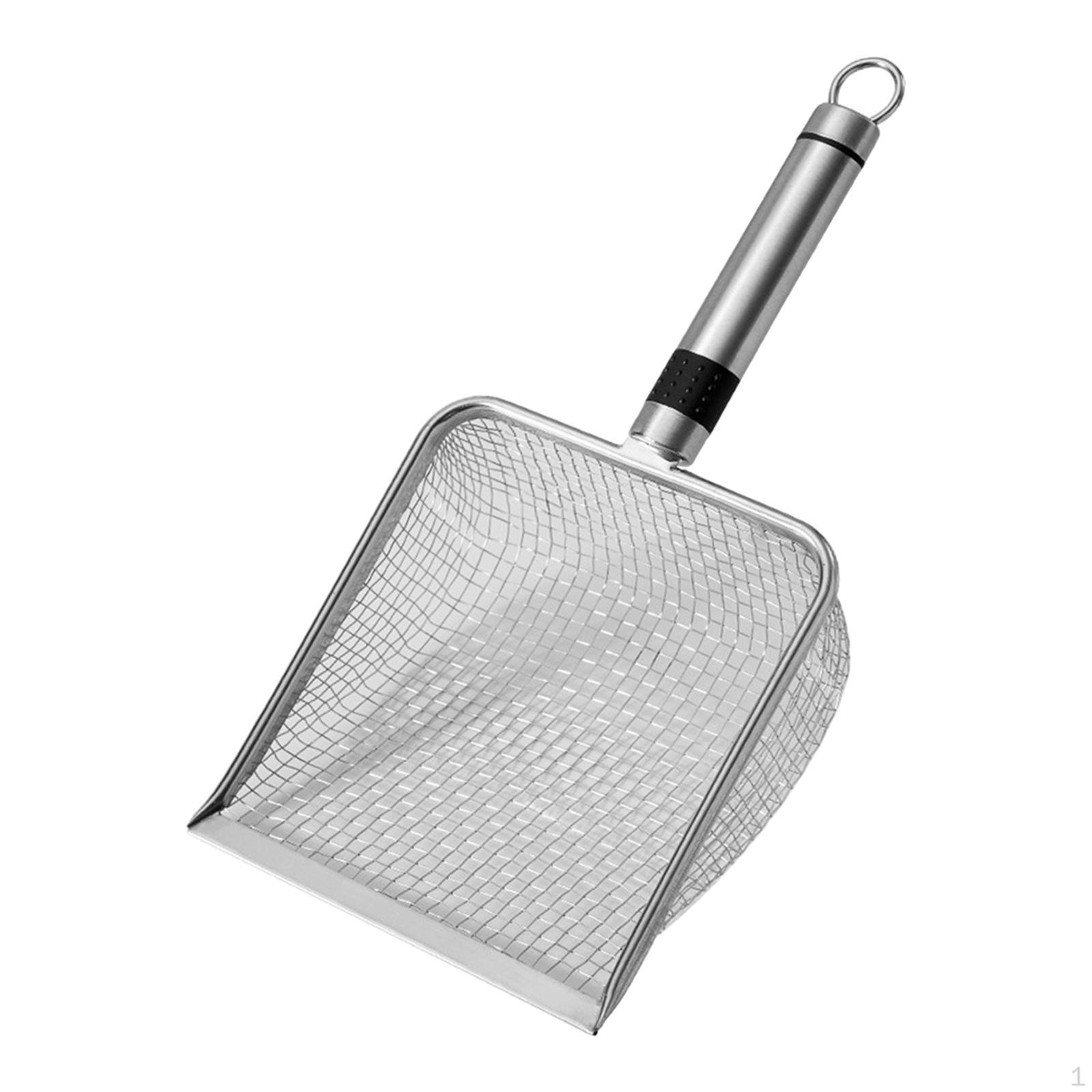 

Cats Litter Scooper Pets Sifter Shovels Substrate with Metal Handle Boxes