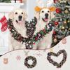 2M Weihnachts-Schneeflocken-Lametta-Girlande Weihnachtsbaumschmuck Weihnachten Metallische Drehgirlande Deckenhänger Neujahrs-Partydeko