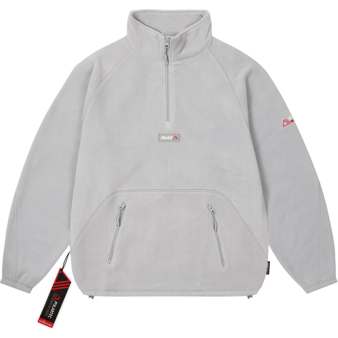 

Palace Polartec 1/2 Zip Jacket Grey Unisex Outerwear P27CS158 L