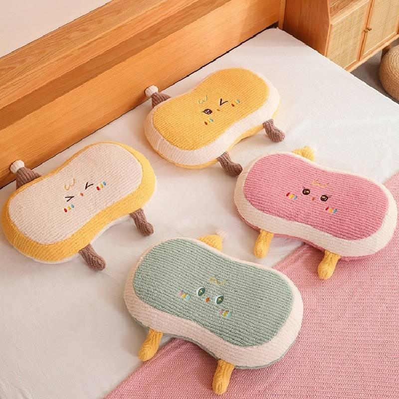 Cozy And Plush Dopamine Series Hat Doll Memory Foam Pillow Ideal For Office Relaxation