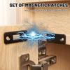 Magnetic Cabinet Catches Ultra Thin Door Strong Magnets Stops Invisible Adhesive Drawer Magnet Lock For Kitchen Closet Closer