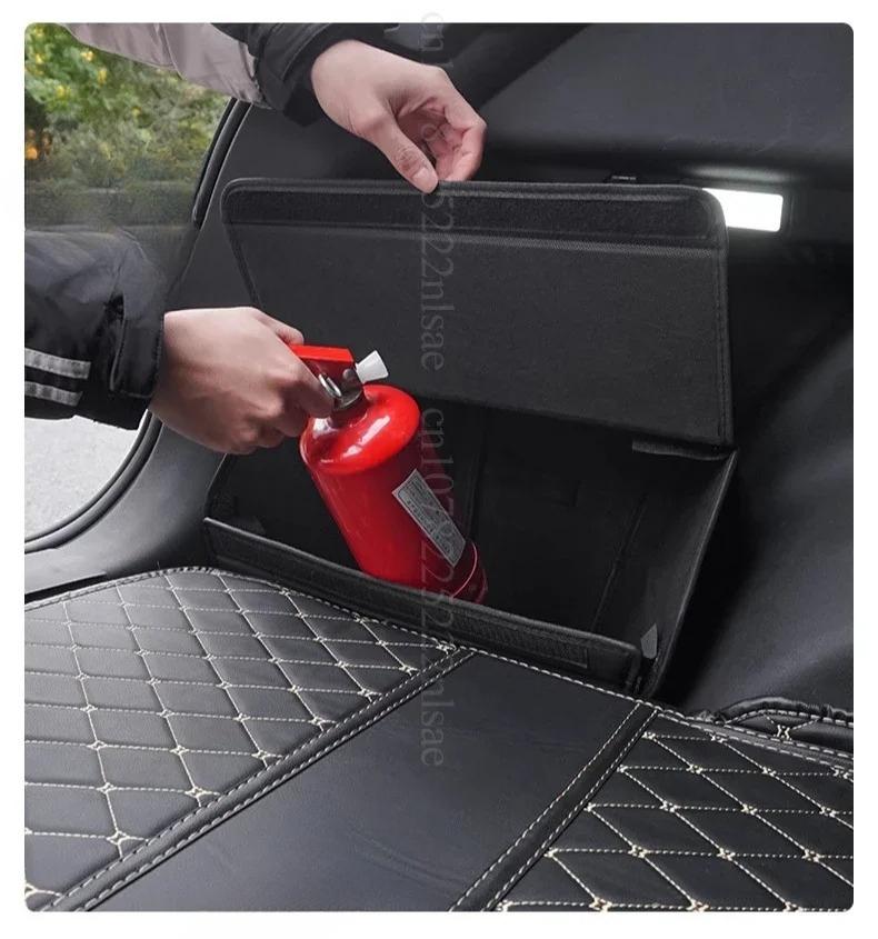 Trunk Organizer For Grand Koleos Monjaro Stroage Box For Geely Xingyue L Stowing Tidying Modification Car Interior Accessories