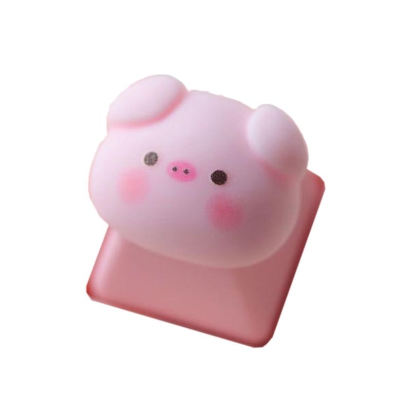 3D Mechanical Keyboards Creative Cartoon Rabbit Shaped Gamer Keyboards Keycaps for Office Decompression