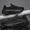 Men Lightweight Mesh Comfortable Flat Casual Walking Shoes Slip-on Unisex Sneakers for Men and Women Running Shoes