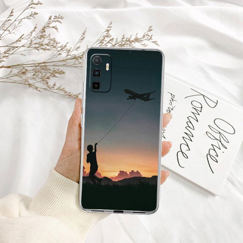 Airplane Aesthetic Art Case for Motorola E13 E15 E20 E22 E22I E22S E30 E32 E40 E7 E7I G Plus Power Play Stylus G22 G14
