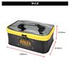DRESS Foldable Tackle Box Multi EVA Multifunctional Fishing Tackle Case Storage Container Tackle Bag Reel Case Worm Lure Box [W]