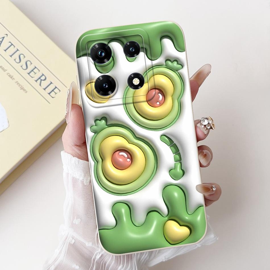 For Infinix Note 30 Pro Case Infinix Note 30i Note30 30Pro 4G Cute Panda Rabbit Cartoon Soft Silicone Shockproof Phone Cases