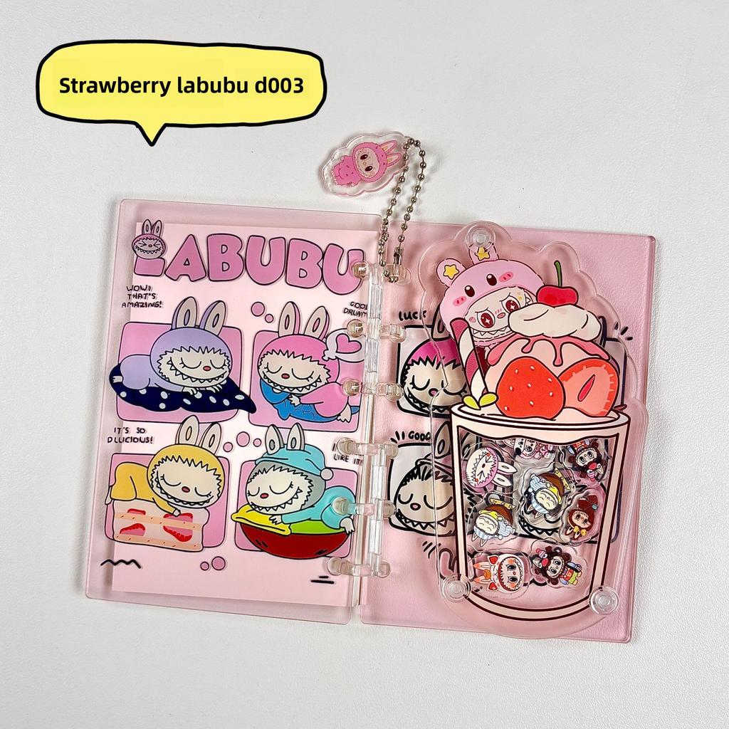 Shake Music Book Acrylic Loose-leaf Book A7 Notepad Hand Account Cartoon Cute DIY Creative Shake Book