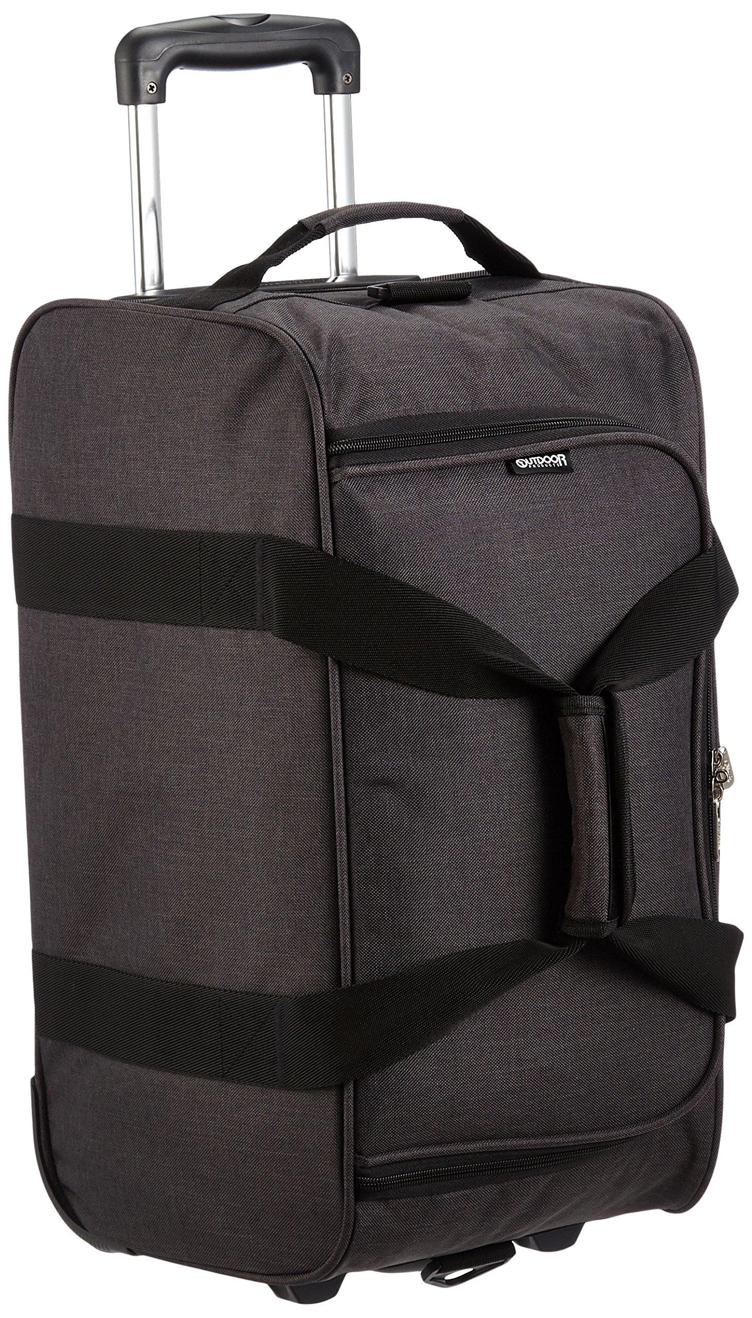 

Outdoor Products Boston Carry, 3-Way, 2-Wheel, 42L, 55cm, 2.6kg, 62400 GY, Gray