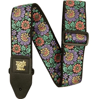 [Genuine] ERNIE BALL 5340 Guitar Strap JACQUARD STRAP EVENING BLOOM Jacquard Strap Evening Bloom