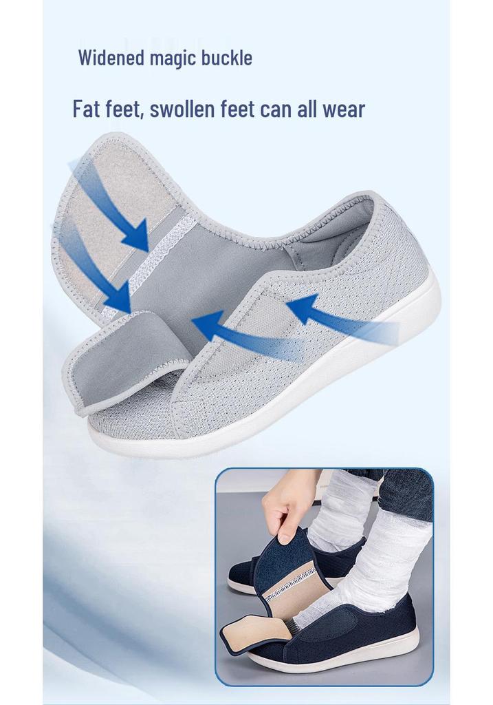2025 Spring Summer Women's Breathable Velcro Mesh Loafers - Lightweight & Comfortable