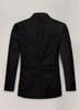 Leather Fashion Stylish Formal Soft Fit Men Blazer Black Two-Button Handmade Lambskin