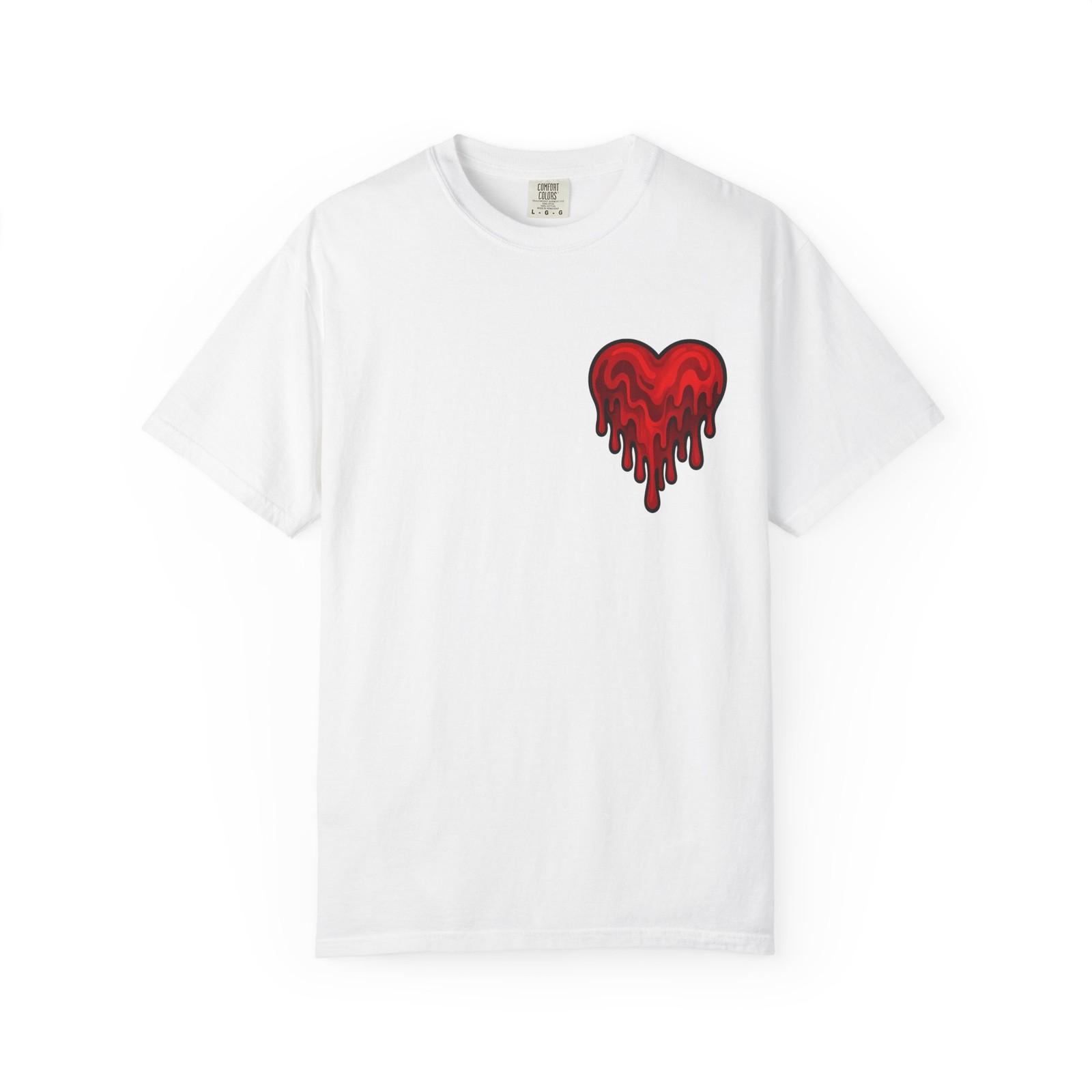 Love you to Death Unisex Graphic T-Shirt, Edgy Art Tee S разноцветный
