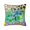BFDI Inanimate Insanity All Characters Rainbow Square Pillowcase Pillow Cover Cushion Comfort Throw Pillow for Home Living Room