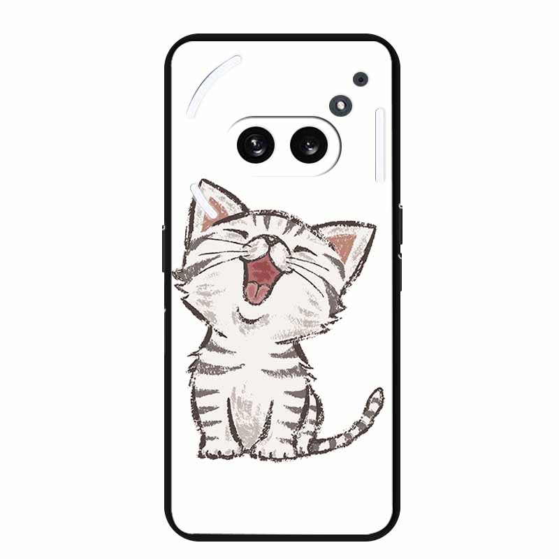 Чехол для Nothing Phone 2a 2 a Черный Силиконовый Мягкий Задний Чехол Чехол для Nothing Phone 2a Plus Чехол Phone2a Plus 6.7 Funda Shell Nothing Phone 2a