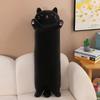 110cm Kawaii Cute and Soft Long Cat Plush Toy Office Pillow Cushion Back Bed Decoration Plush Doll Gift for Friends and Lovers