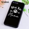 Krajews Cartoon Shih Tzu Dog Mom Soft Phone Case Cover For iPhone 16 15 SE2020 14 6 7 8 plus 11 12 13 pro max coque Fundas