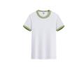 Summer Kids' Cotton Crew Neck Short Sleeve T-shirt with Custom Logo - Lightweight Solid Color Uniform Base Layer