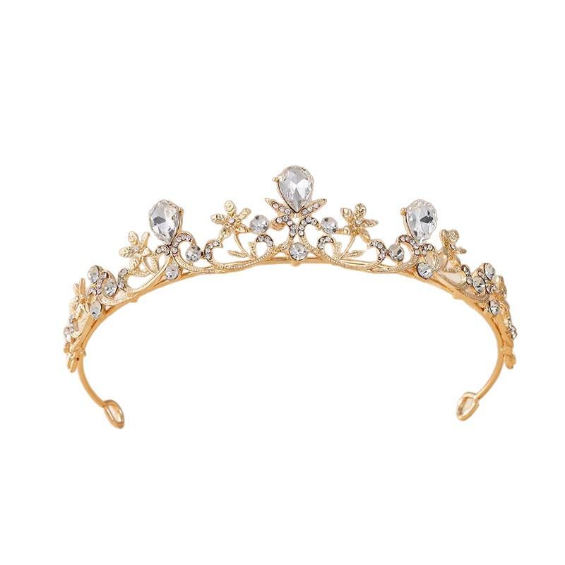 A Super Ethereal and Beautiful Wedding Dress Hair Accessory A Simple Adult Princess Hair Band for Children's Performance
