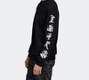 adidas X Disney Sweatshirts Men's Black Crew Neck Moderate Regular GD6025