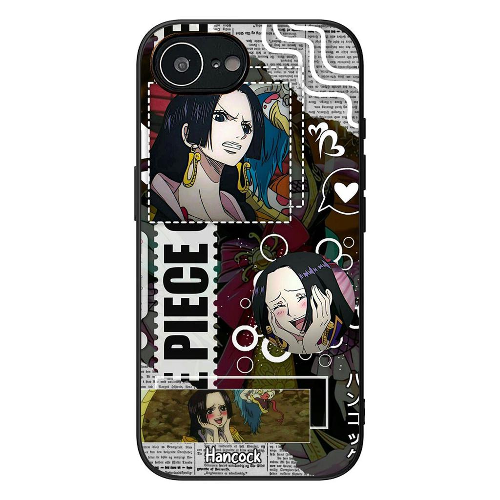 One Luffy Pieces Boa Hancock Protective Cover for Apple iPhone 12 13 Mini XS 11 Pro Max 7 8 Plus XR SE 2022 SE3 + 8+ Phone Case