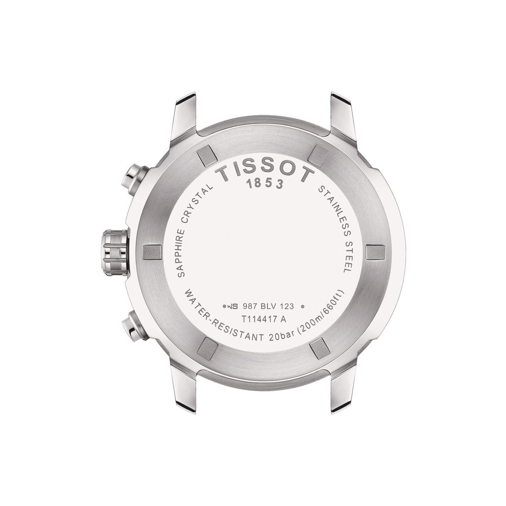 Tissot Stainless Steel Black Dial Men's Fashion Watch T114.417.11.057.00
