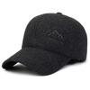 Cap Haohu Letters Middle Aged Elderly Hat Thickened Thermal Shade Breathable