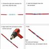 420Pcs Solder Seal Sleeve Heat Shrink Electric Butt Wire Connectors Terminal Kit