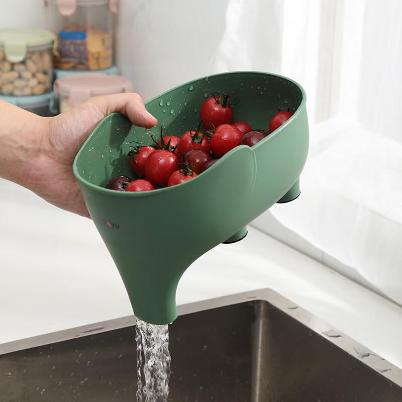 Ice-Joy Multifunctional Kitchen Sink Drain Basket