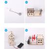 Mini  Wind  Power  Station Material Diy Assemble Toys Physics Education Toy For Children