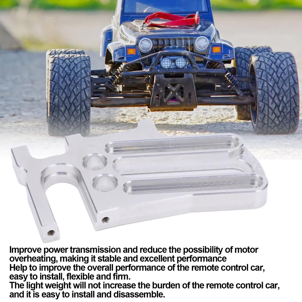 Aluminium Alloy Motor Mount Durable Remote Control Motor Bracket for Arrma Limitless