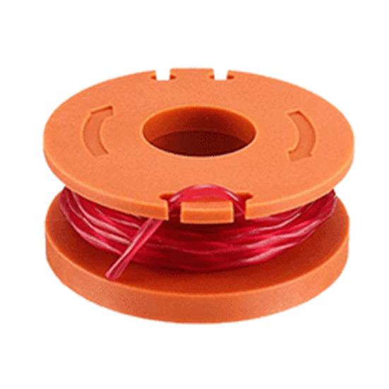 1 Set Trimmer-Spulenschnur für Worx WA0010/WA6531 Kantenschneider-Spulen, Ersatz, Schnellschnitt, Trimmerschnur mit langer Lebensdauer, Nachfüllungen, Gartenzubehör