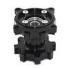 Rear CNC Aluminum Rim Hub 15MM Wheel Axle Hole Rear Rims Hubs  For 10  12 14 17 Inch Dirt Pit Bike Motocross Wheel Tyre