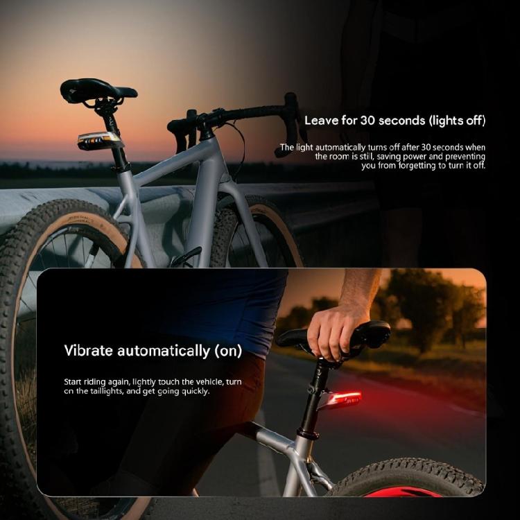 Universal Bicycles Tail Light Rechargeable Rear Bike Light Night Cycling Safety Warning Lamp Bike Accessories