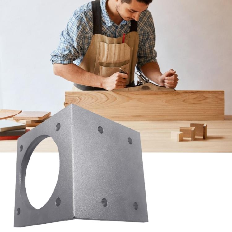 Industrial 86 Stepper Motor Bracket Strong Aluminum Designs Motor Base Easy to Carry 86 mm Stepper Motor Support Base