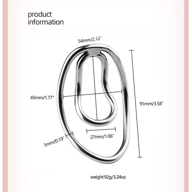 Hollow Fw Penis Hide Clip Chastity Lock Male Panty Chastity Device False Pussy Training Clip Cock Cage Sexy Toys for Men Sextoy