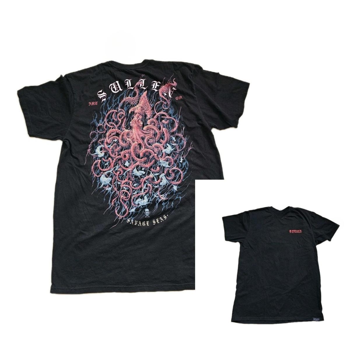 

Sullen Art Co The Kracken Tattoo Black Premium TShirt M